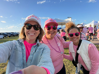 Smiling Cool Today team members at Making Strides Against Breast Cancer Walk